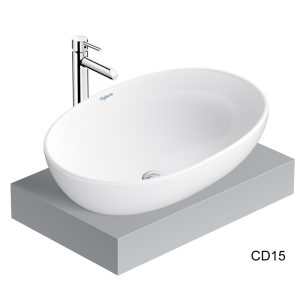 Chậu Rửa Đặt Bàn Viglacera Mã CD15