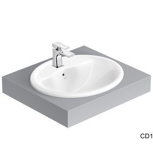 Chậu Rửa Đặt Bàn Viglacera Mã CD1