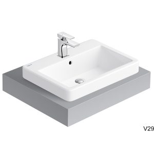 Chậu Rửa Đặt Bàn Viglacera Mã V29
