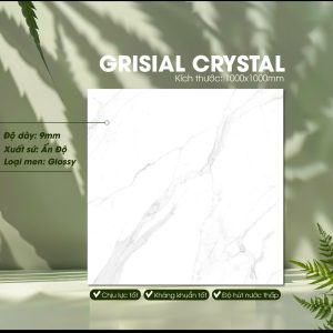 Gạch Ốp Lát Ấn Độ 1000x1000 Mã Grisial Crystal