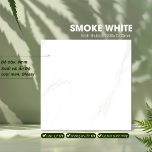 Gạch Ốp Lát Ấn Độ 1200x1200 Mã Smoke White