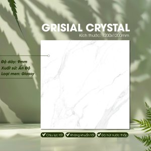 Gạch Ốp Lát Ấn Độ 1200x1200 Mã Grisial Crystal