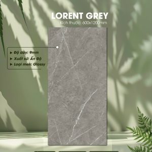 Gạch Ốp Lát Ấn Độ 60x120 Mã Lorent Grey