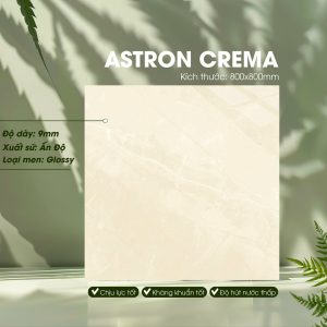 Gạch Ốp Lát Ấn Độ 800x800 Mã Astron Crema